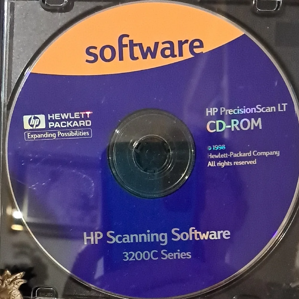 HP Software and Driver CD Collection - Black, Green, Purple